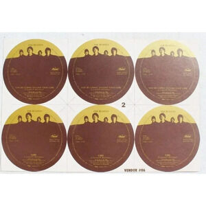 Rare Unpressed The Beatles Girl / You're Going TO Loose That Girl 45" Label